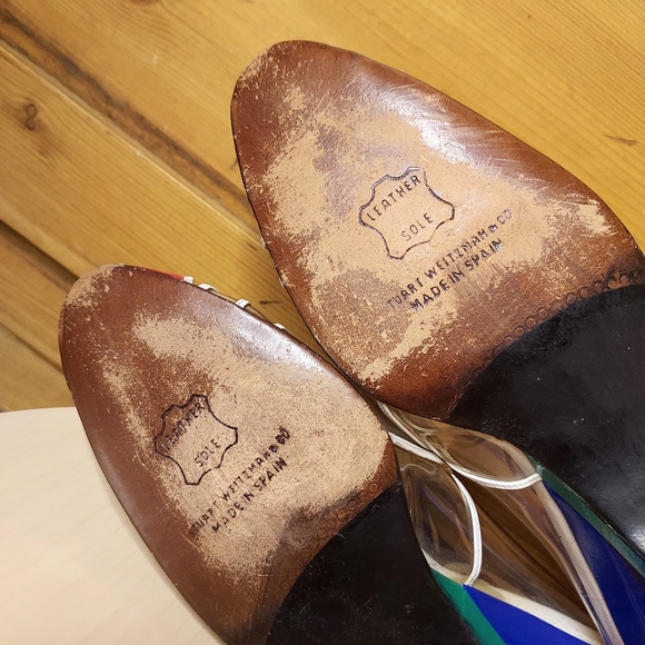 STUART WEITZMAN Clear Wedge Shoes - Picture 8 of 12